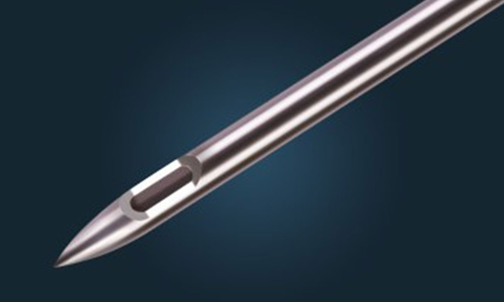 Pencil point needle