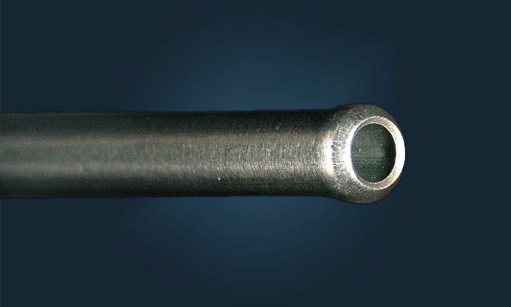 Pressed round end