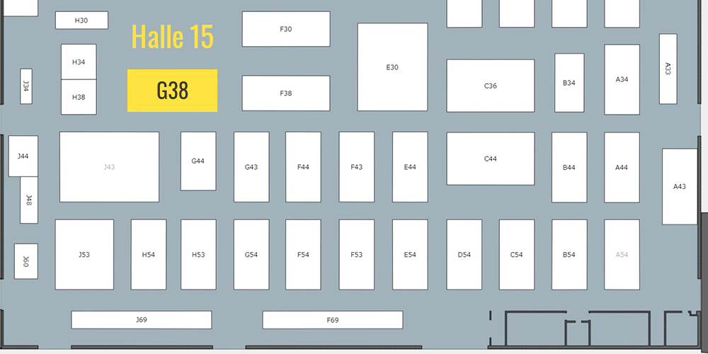 Booth map MEDICA